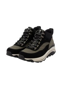 Rieker Sport Bottines à lacets - urbanschwarz khaki