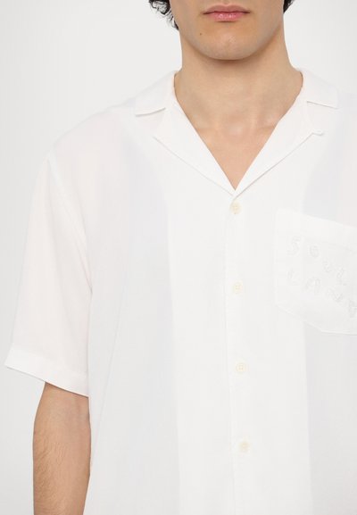 Soulland ORSON SHIRT UNISEX - Pogājama blūze - white