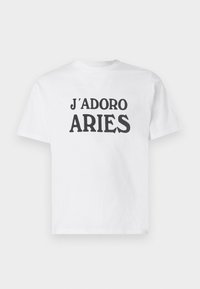 Aries J'ADORO TEE UNISEX - Camiseta estampada - white