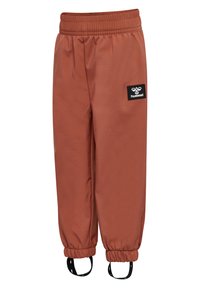 Hummel HMLJUPITOR TEX MINI - Regnbukser - copper brown
