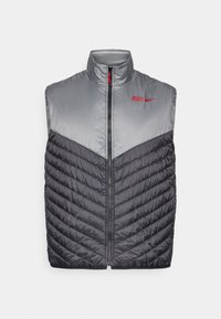 VEST  - Bodywarmer - black/smoke grey/red