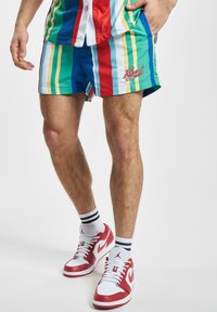 Karl Kani - Shorts - red blue green Miniatyrbild 1