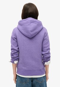 Superdry & Co Sweatjakke - bright purple marl