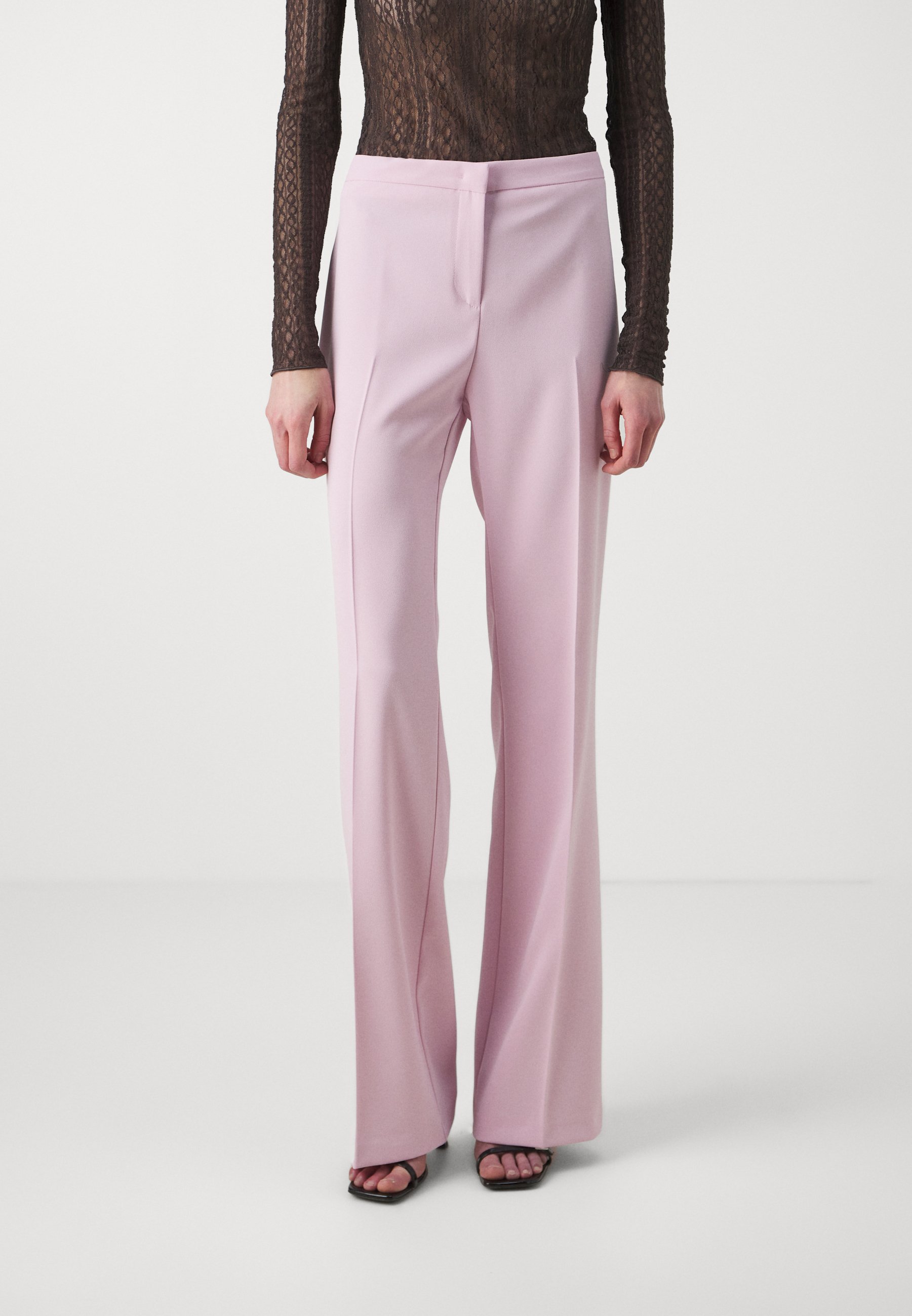 パンツ PINKO HULKA PANTS Pinko HULKA PANTALONE - Trousers - pink - Zalando.co.uk