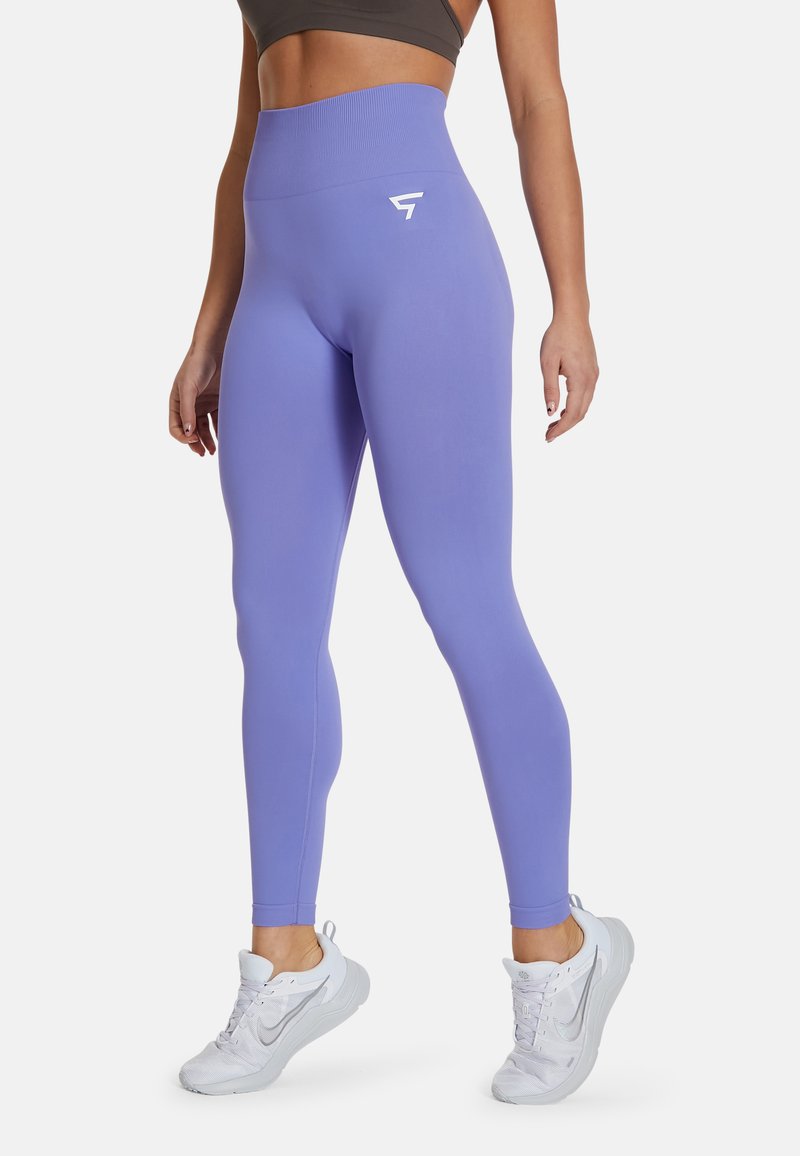 SQUATPROOF CHROMA PLAIN HIGH WAISTED  - Leggings - violet