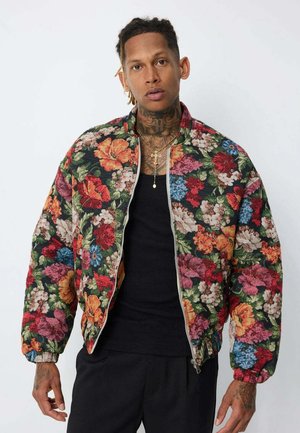 FLEURIE - Blouson Bomber - noir