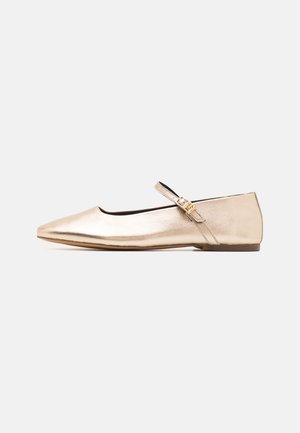 PARTY MARYJANE METAL - Ballerine con cinturino - gold