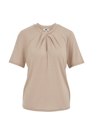 WE Fashion, T-shirt print - beige