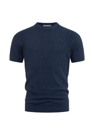 INDICODE JEANS, INBROKBELL T-SHIRT - T-shirt basic - sky captain