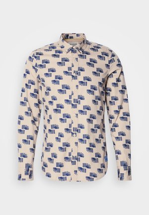 Scotch & Soda SLIM FIT ALL OVER PRINTED SHIRT - Camicia - taupe
