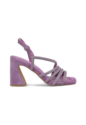 Sandalen met hoge hak - morado