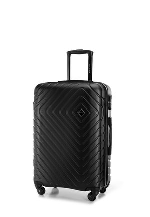 MEDIUM SUITCASE FROM ABS - Wheeled suitcase - deep black