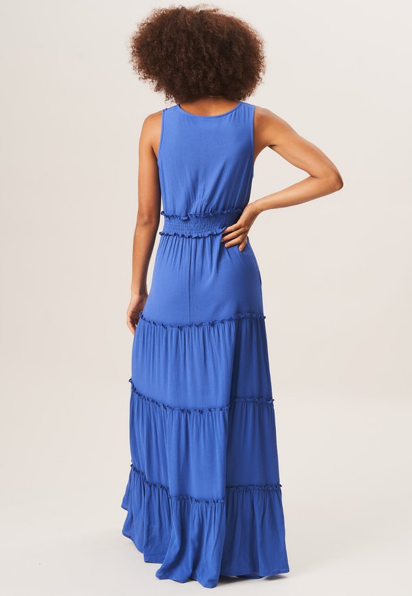 SHIRRED WAIST WRAP TIERED - Maxi dress4