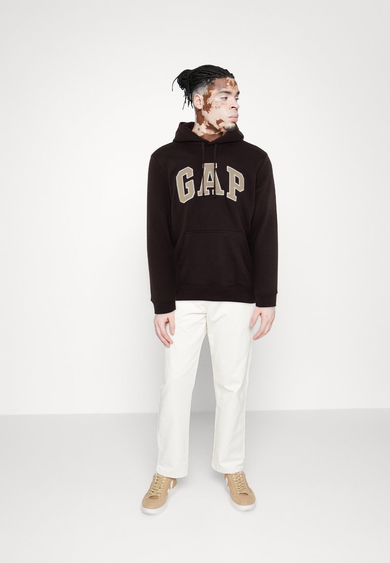 GAP HERITAGE LOGO - Sweatshirt - turkish coffee/dark brown - Zalando.co.uk