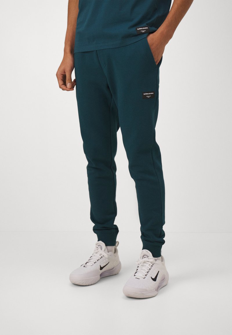 Björn Borg - CENTRE TAPERED PANTS - Pantalones deportivos - reflecting pond, Ampliar