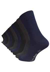 VITASOX Calzettoni Basic Donna – Confezione Da 6 Paia In Cotone (Nero, Antracite, Blu Marino) – Lavabili In Lavatrice