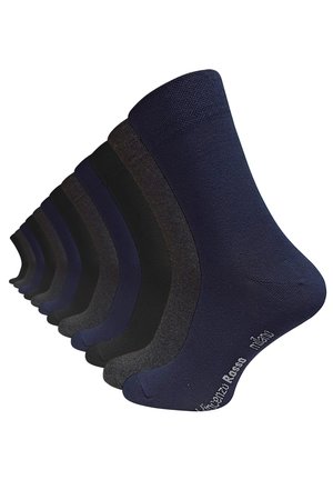 Vincenzo Rosso PACK OF 12 PAAR - Socks - anthrazit marine schwarz