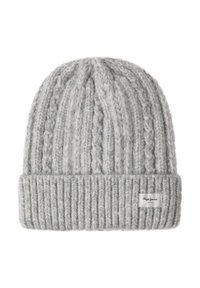 FRANCIS  - Pletena kapa - dark grey marl