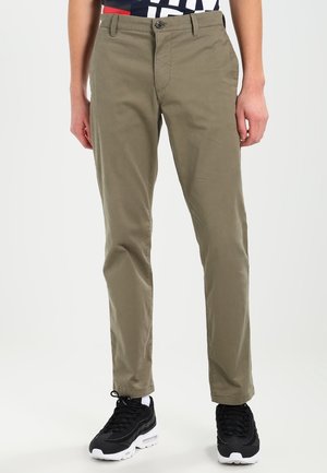 Pantalones chinos - olive