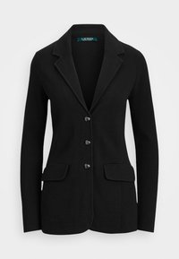 Lauren Ralph Lauren COMBED COTTON BLAZER - Blazer - black