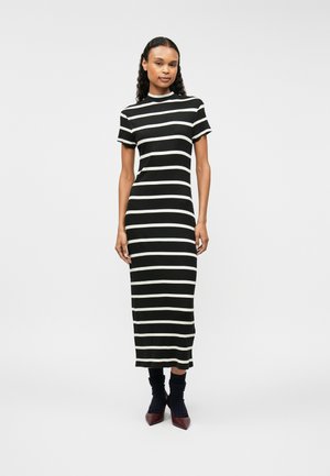 SLIM MOCK - Φόρεμα από ζέρσεϊ - black /calico