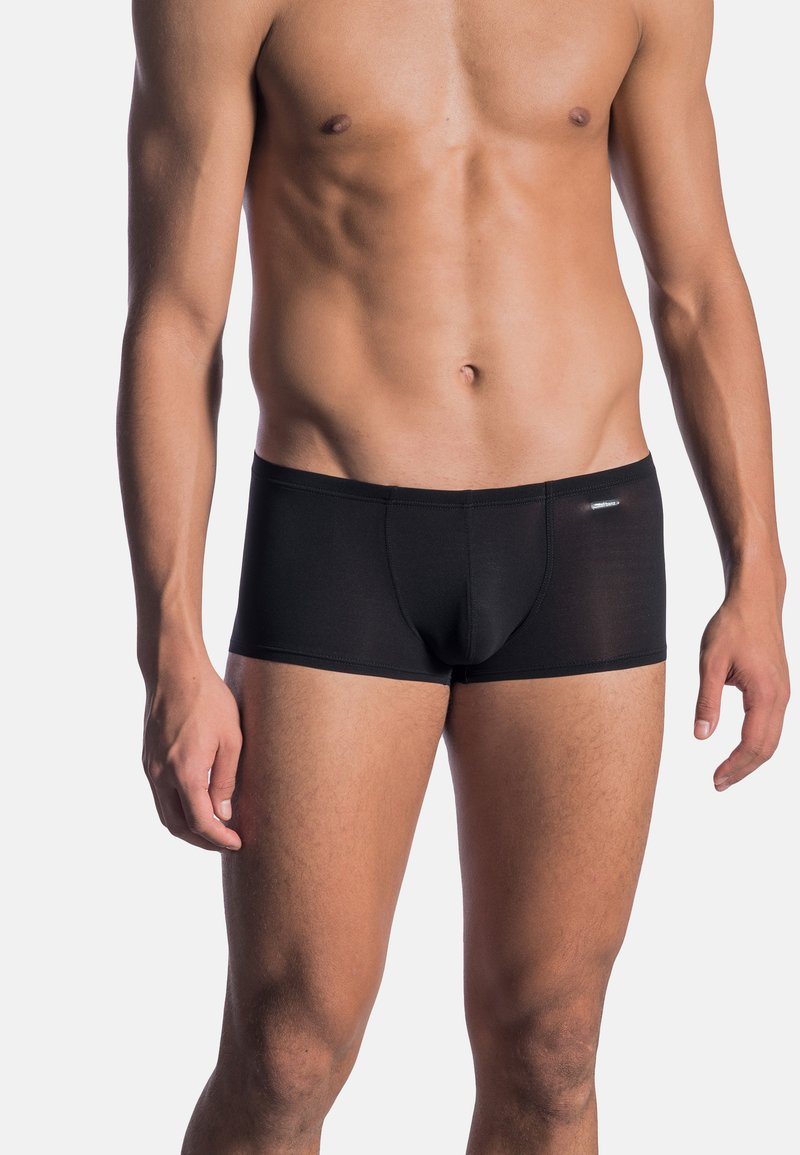 Boxer briefs neri realizzati in tessuto morbido, con un design aderente e un logo discreto. La vita è elastica per garantire comfort.