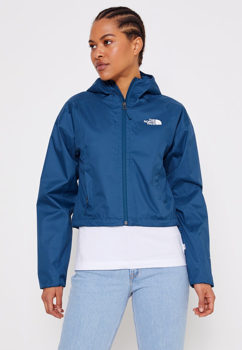 The North Face CROPPED QUEST JACKET - Casaco impermeável - monterey blue