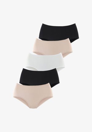 LASCANA, TAILLENSLIP 5 PACK - Briefs - beige creme schwarz