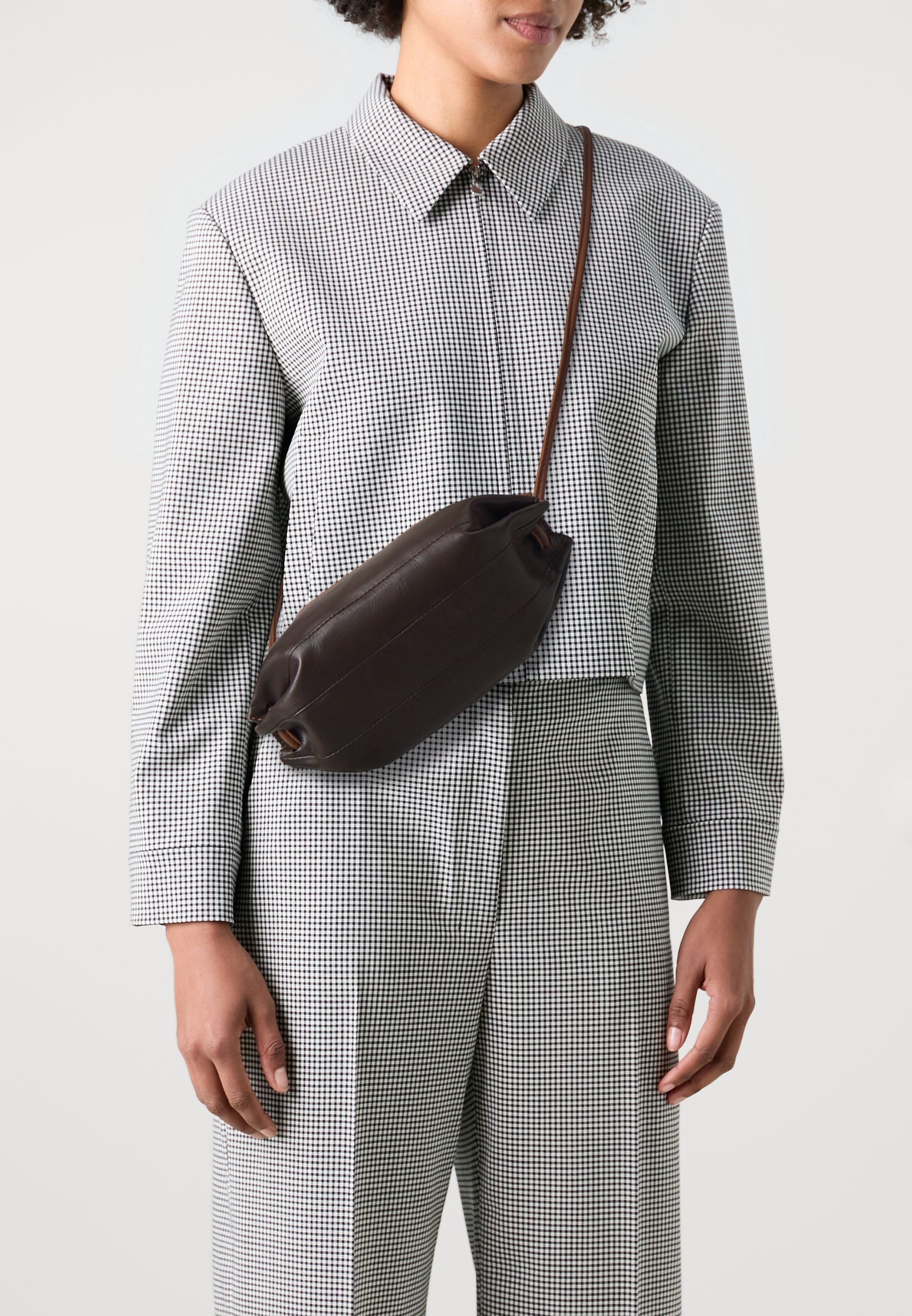 Marimekko PIKKU KARLA MULTI - Across body bag - brown/dark brown 