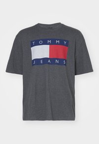FLAG TEE UNISEX - Camiseta estampada - anthrazit