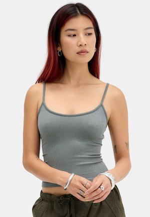 BDG Urban Outfitters, B GLITTER CAMI - Топ - grey