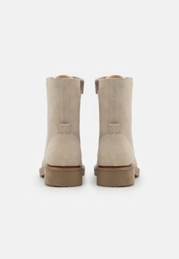 Anna Field Wide Fit LEATHER  - Botins de atacadores - beige