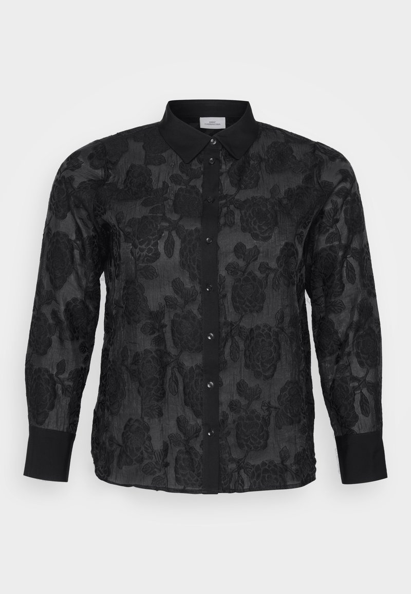 ONLY Carmakoma Overhemdblouse zwart