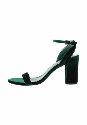 FOREVER COMFORT BLOCK REGULAR WIDE FIT - Sandalai - green