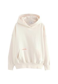 BLURED FLORAL FLOWER SHOW BACK GRAPHIC  - Jersey con capucha - neutral fluro