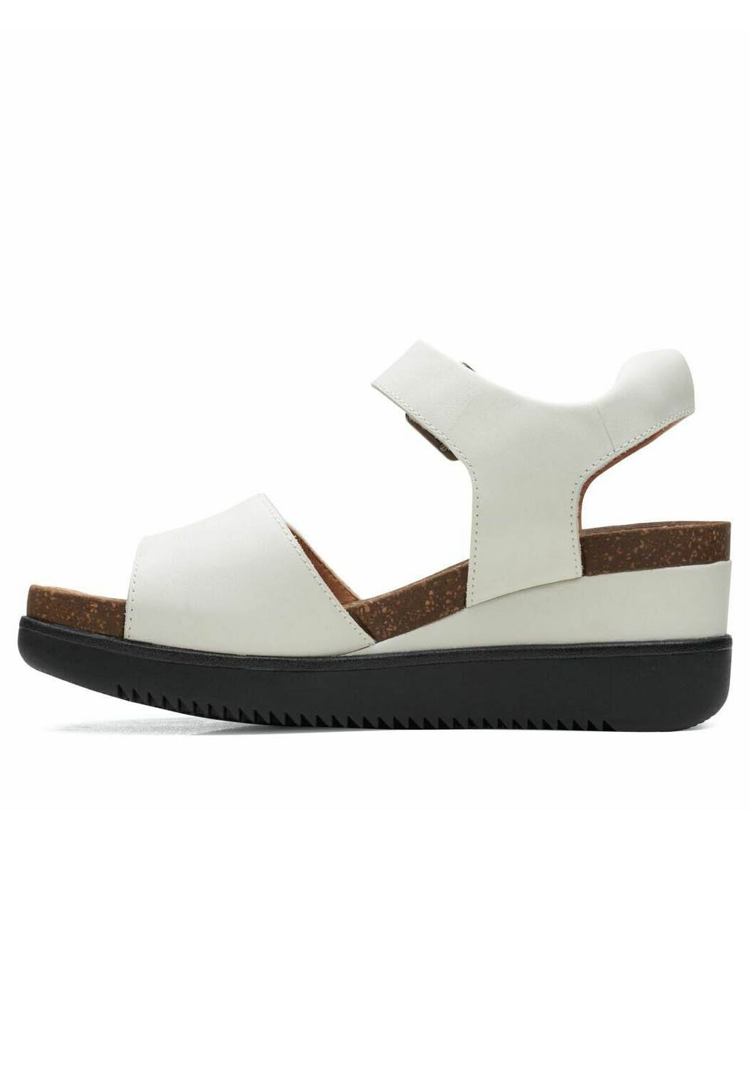 Sandales blanches Sandales pour Femme de chez Clarks | FASHIOLA.fr