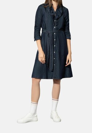 Robe en jean - dark-blue denim