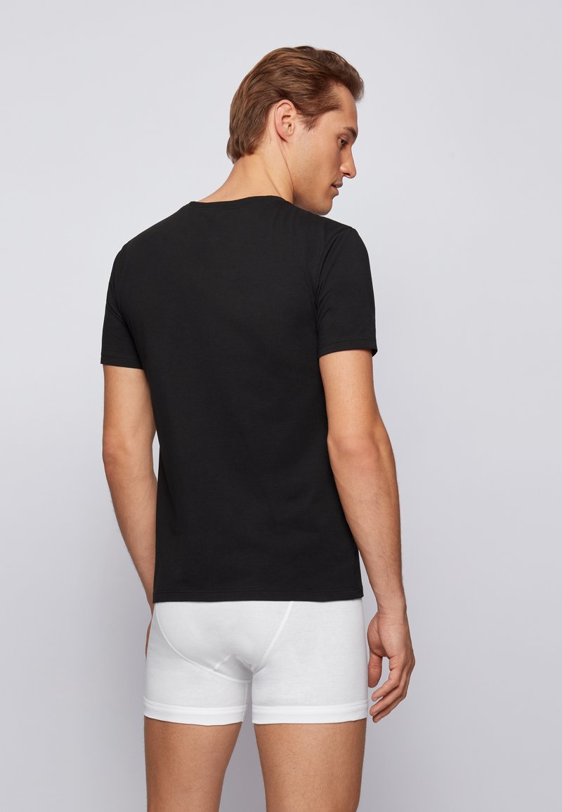 Herren Unterhosen | BOSS 2 PACK Unterhemd/-shirt black/schwarz - AZ86189 Herren Unterhosen | BOSS 2 PACK Unterhemd/-shirt black/schwarz - AZ86189