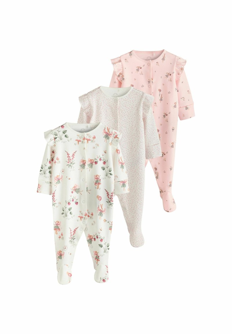 Next FLORAL 3 PACK - REGULAR FIT - Šliaužtinukai - pink