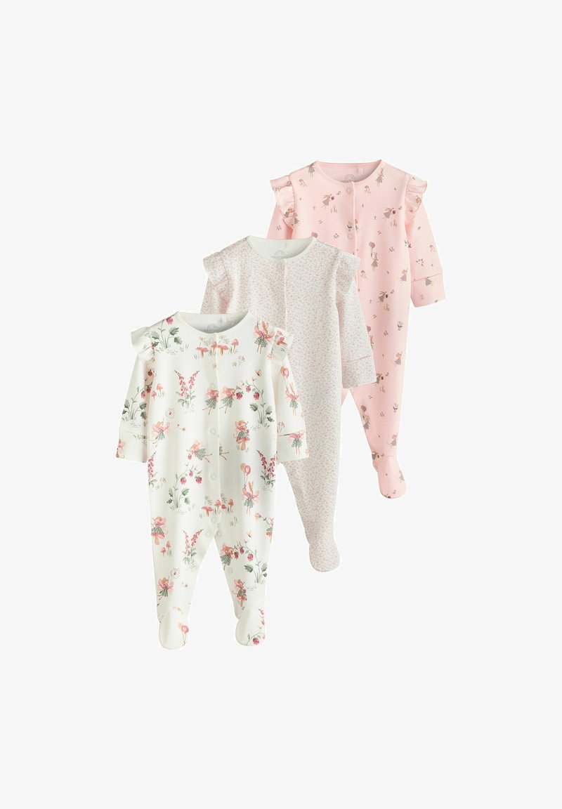 Next FLORAL 3 PACK - REGULAR FIT - Pijama de bebé - pink
