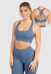 Smilodox SPORT BH ADVANCE PRO - Sujetadores deportivos con sujeción ligera - blau