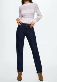 Mango Strickpullover - purple