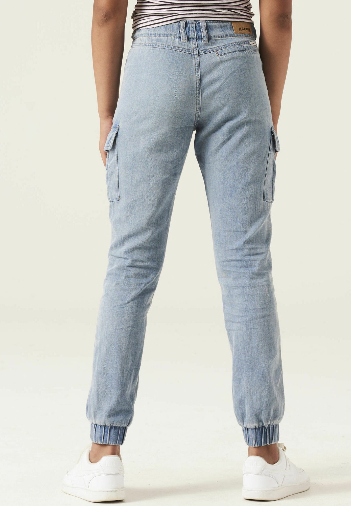 Garcia Jeans Tapered Fit - denim blue 
