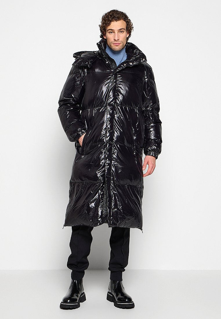 Diesel Wintermantel zwart