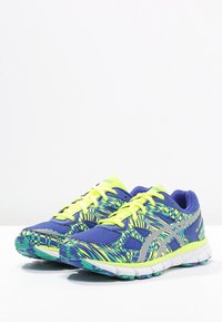 ASICS GEL-LIGHTPLAY 2 - Zapatillas running asfalto - blue/silver/flash yellow