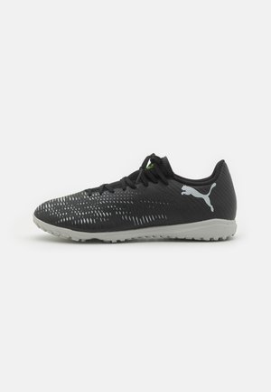 FUTURE 8 PLAY - Jalkapallokengät nurmikolle - black/silver/fluo green