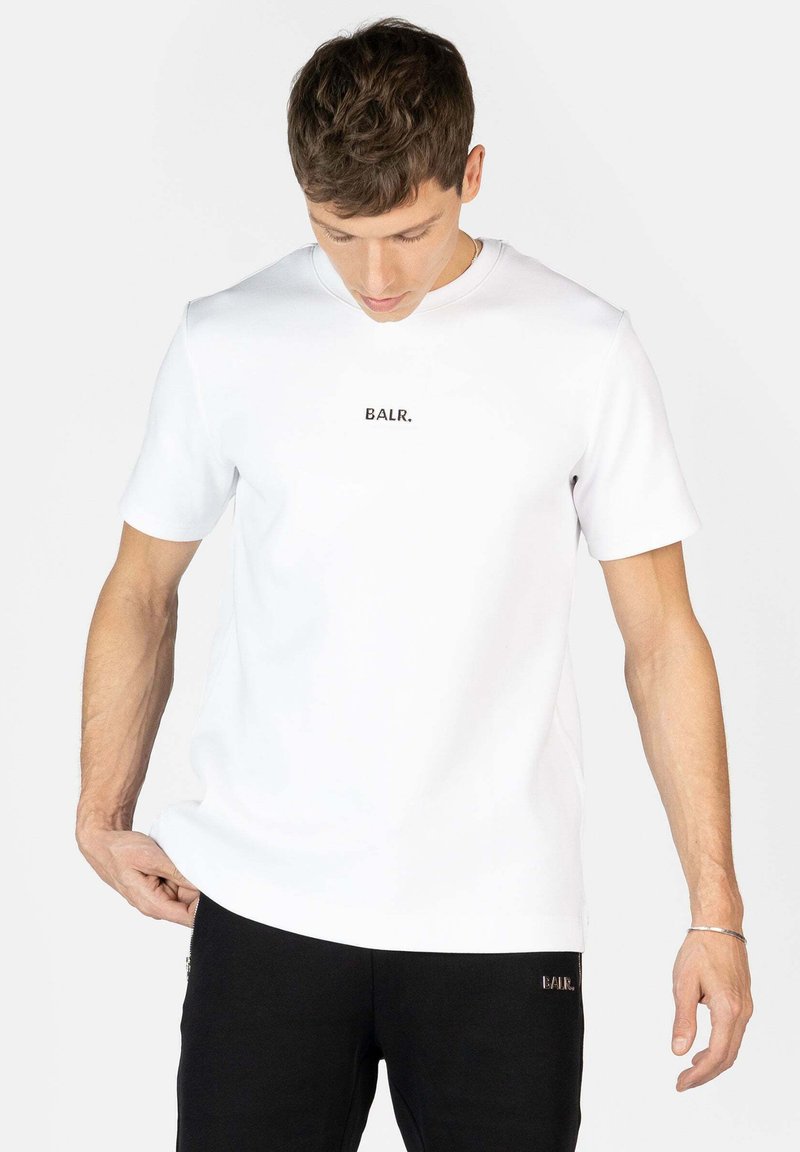 BALR. Q-SERIES REGULAR FIT - Polotričko - bright white