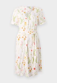 OBJLORENA SHORT DRESS - Dnevna obleka - cloud dancer