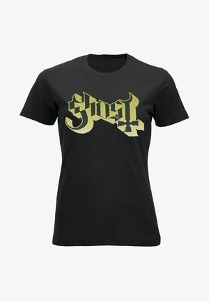 rockshirts GHOST LOGO - Triko s potiskem - black