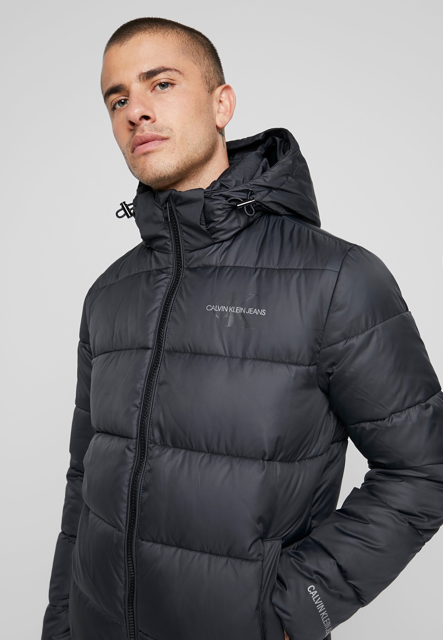 MONOGRAM PADDED JACKET Vinterjacka black MONOGRAM PADDED JACKET Vinterjacka black